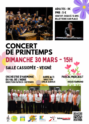 Concert de printemps le 30 mars 2025