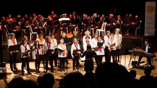Concert de Printemps de l'Orchestre d'Harmonie du Val de l'Indre. Ensembles vocaux invités le P'tit Choeur et Akwa-rihom'