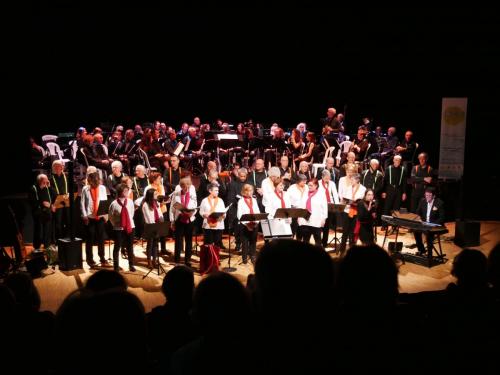 Concert de Printemps de l'Orchestre d'Harmonie du Val de l'Indre. Ensembles vocaux invités le P'tit Choeur et Akwa-rihom'