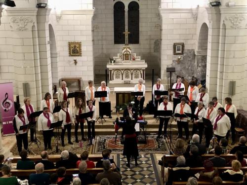Concert de Noël P'tit Choeur décembre 2023 Veigné
