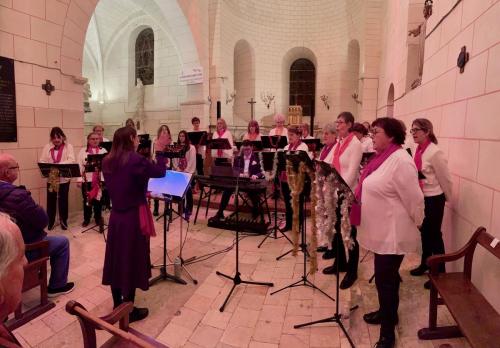 P'tit Choeur Concert du 17 décembre 2023 à l'Eglise de Truyes